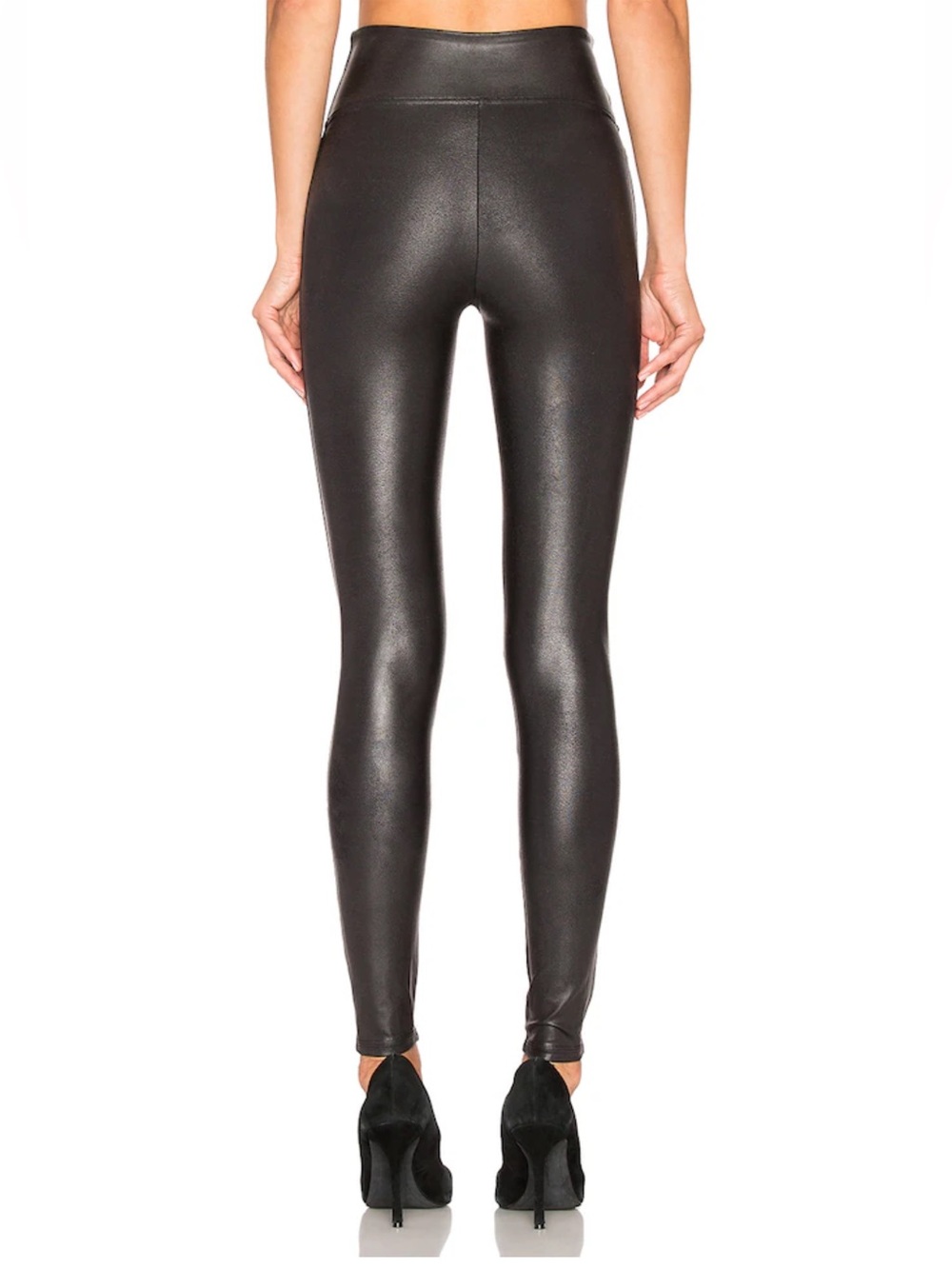 SPANX Faux Leather Leggings in Black medium - Picture 4 of 7